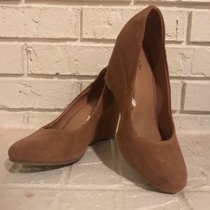 Merona suede wedges.